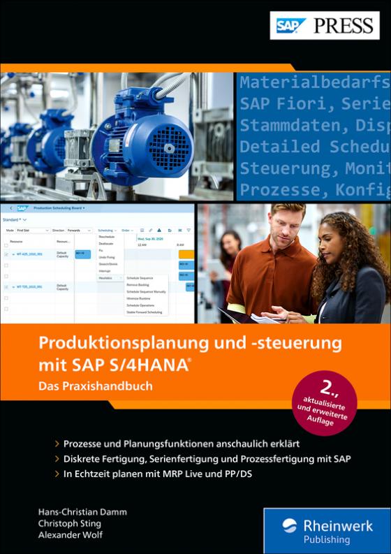 Cover-Bild Produktionsplanung und -steuerung mit SAP S/4HANA