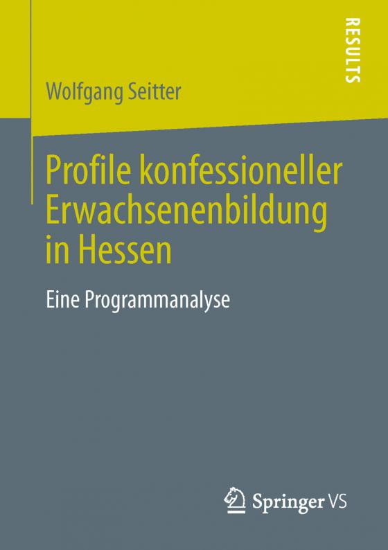 Cover-Bild Profile konfessioneller Erwachsenenbildung in Hessen