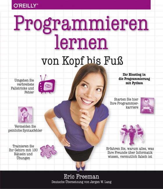 Cover-Bild Programmieren lernen von Kopf bis Fuß