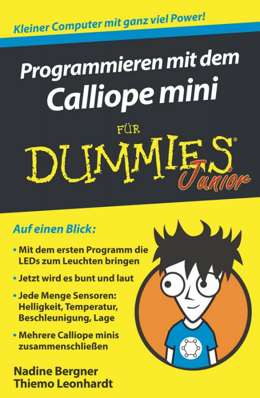 Cover-Bild Programmieren mit dem Calliope mini für Dummies Junior