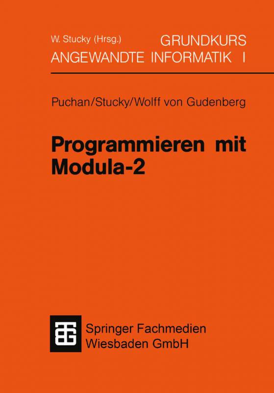 Cover-Bild Programmieren mit Modula-2