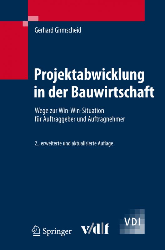 Cover-Bild Projektabwicklung in der Bauwirtschaft