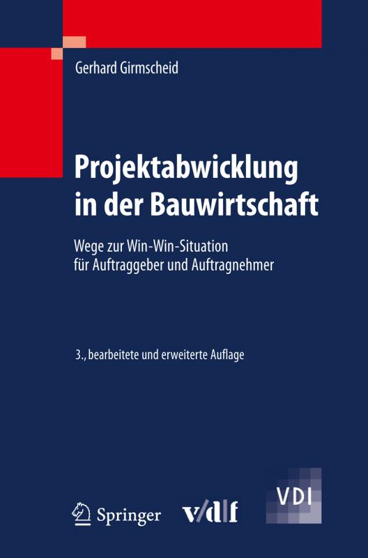 Cover-Bild Projektabwicklung in der Bauwirtschaft