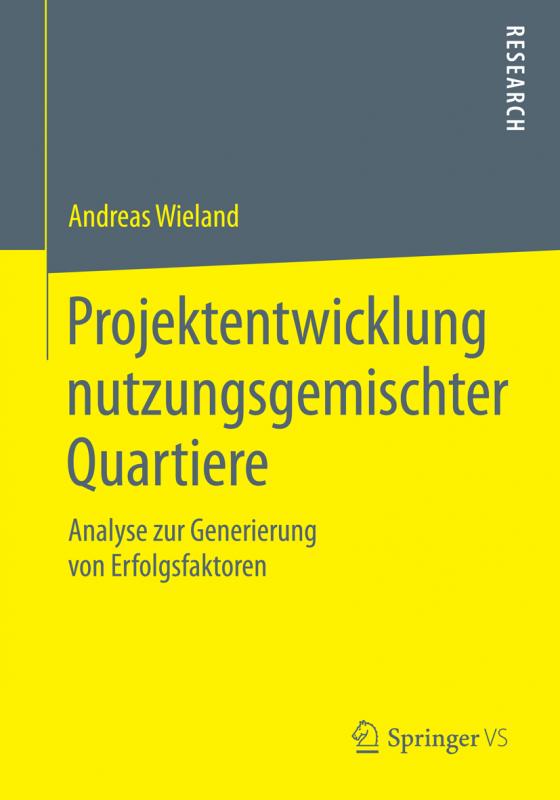 Cover-Bild Projektentwicklung nutzungsgemischter Quartiere