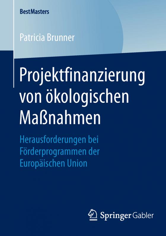 Cover-Bild Projektfinanzierung von ökologischen Maßnahmen