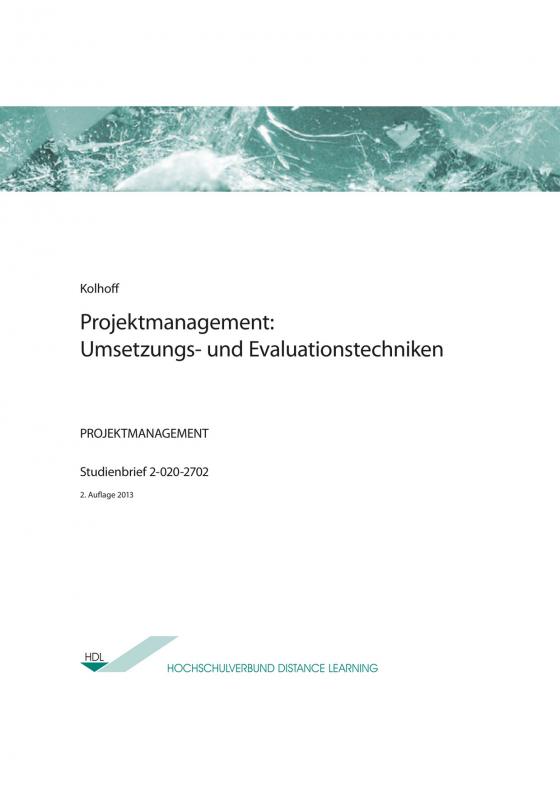 Cover-Bild Projektmanagement: Umsetzungs- und Evaluationstechniken