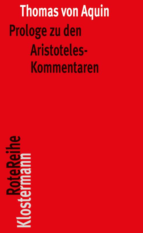 Cover-Bild Prologe zu den Aristoteles-Kommentaren