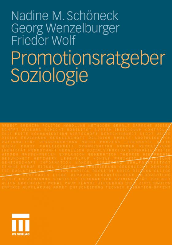 Cover-Bild Promotionsratgeber Soziologie
