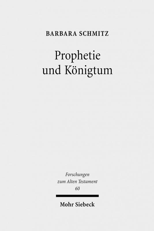 Cover-Bild Prophetie und Königtum