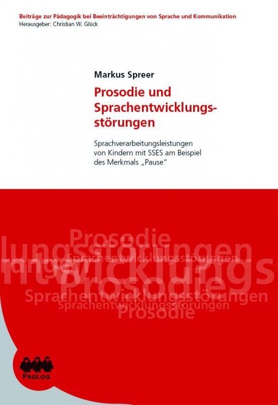 Cover-Bild Prosodie und Sprachentwicklungsstörungen