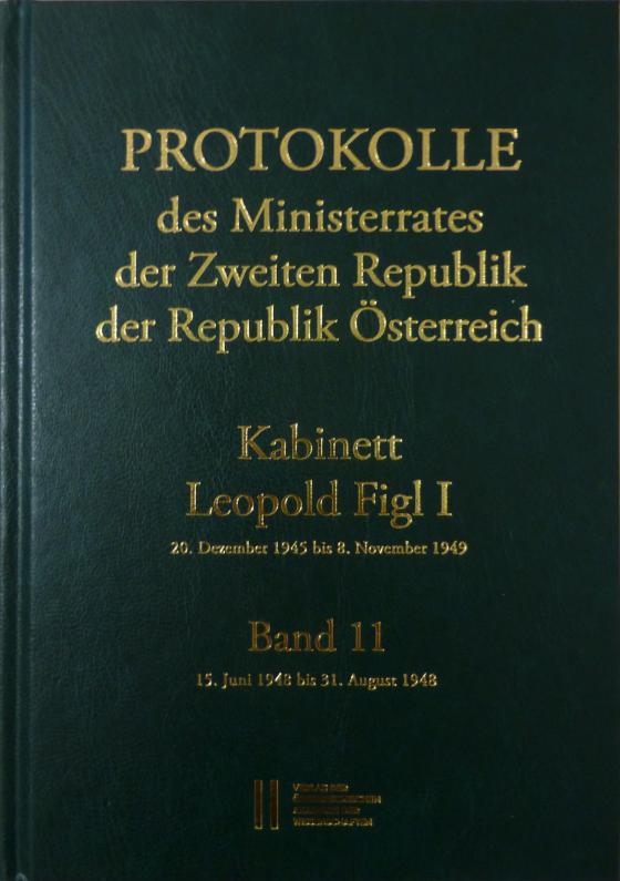 Cover-Bild Protokolle des Ministerrates der Zweiten Republik, Kabinett Leopold Figl I