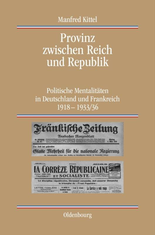 Cover-Bild Provinz zwischen Reich und Republik