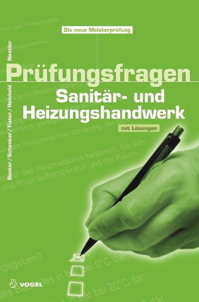 Cover-Bild Prüfungsfragen Sanitär- und Heizungshandwerk