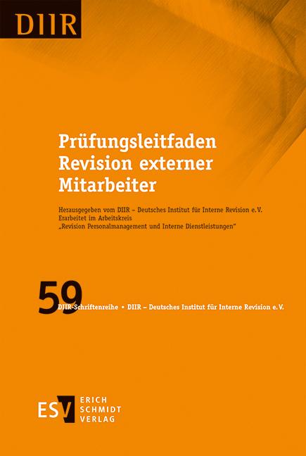 Cover-Bild Prüfungsleitfaden Revision externer Mitarbeiter