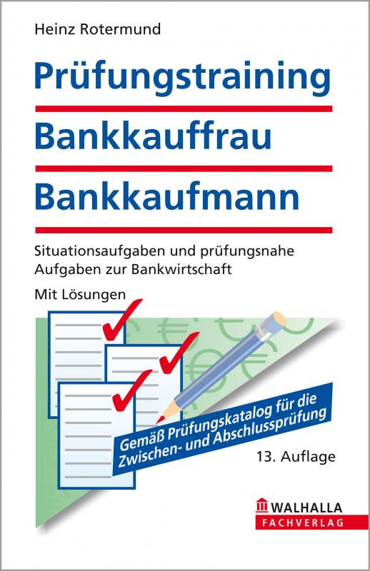 Cover-Bild Prüfungstraining Bankkauffrau/Bankkaufmann