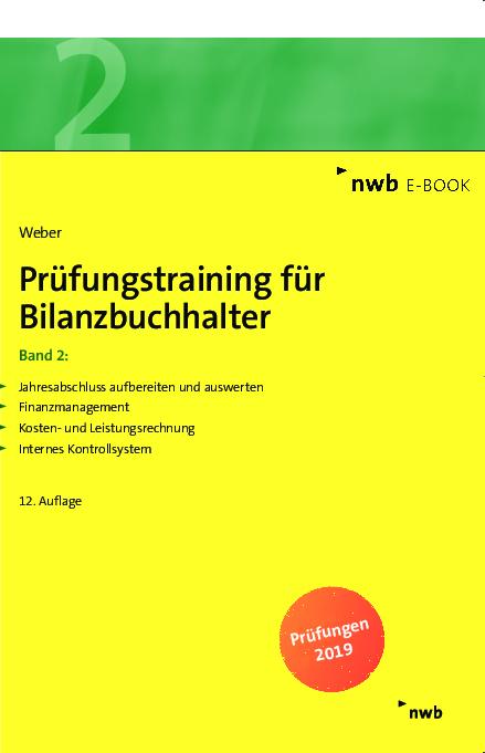 Cover-Bild Prüfungstraining für Bilanzbuchhalter, Band 2