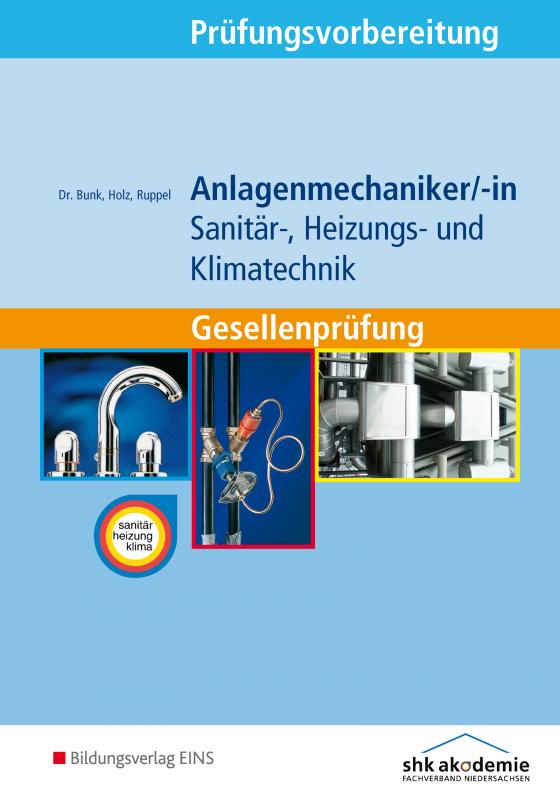 Cover-Bild Prüfungsvorbereitung / Anlagenmechaniker/-in Sanitär-, Heizungs- und Klimatechnik