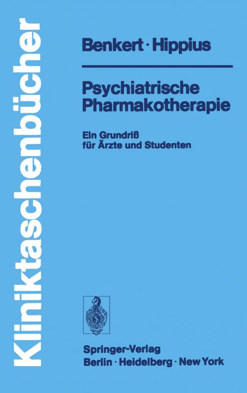 Cover-Bild Psychiatrische Pharmakotherapie