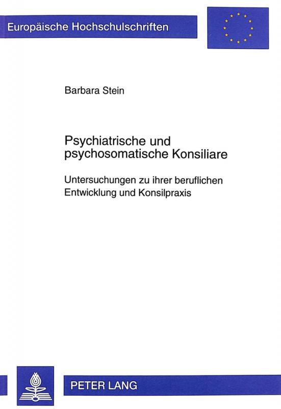 Cover-Bild Psychiatrische und psychosomatische Konsiliare