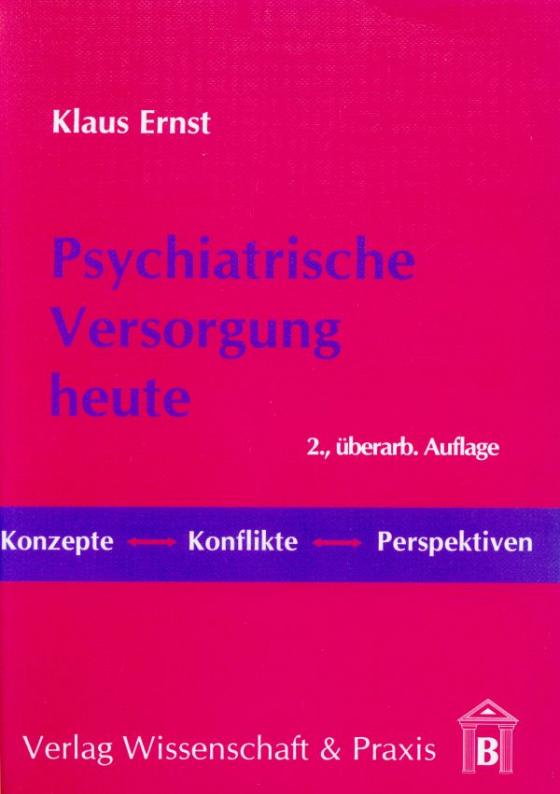 Cover-Bild Psychiatrische Versorgung heute.