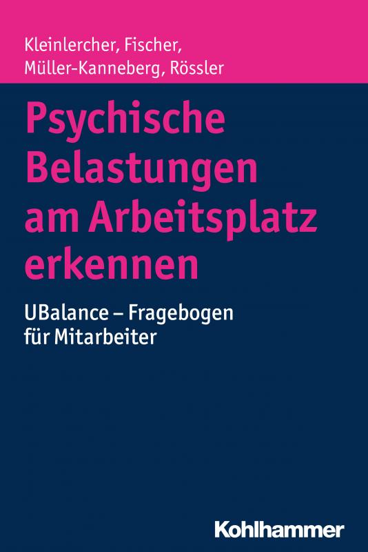 Cover-Bild Psychische Belastungen am Arbeitsplatz erkennen