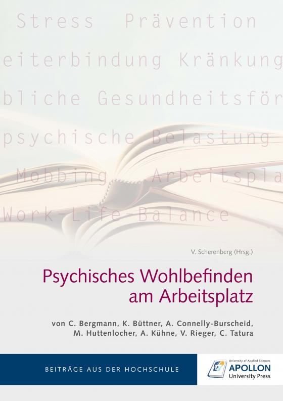 Cover-Bild Psychisches Wohlbefinden am Arbeitsplatz