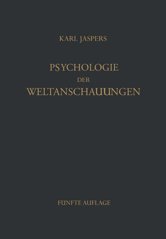Cover-Bild Psychologie der Weltanschauungen