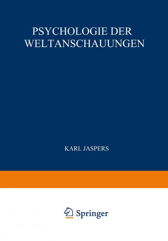 Cover-Bild Psychologie der Weltanschauungen