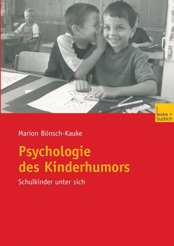 Cover-Bild Psychologie des Kinderhumors
