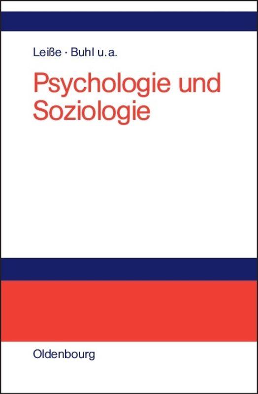 Cover-Bild Psychologie und Soziologie