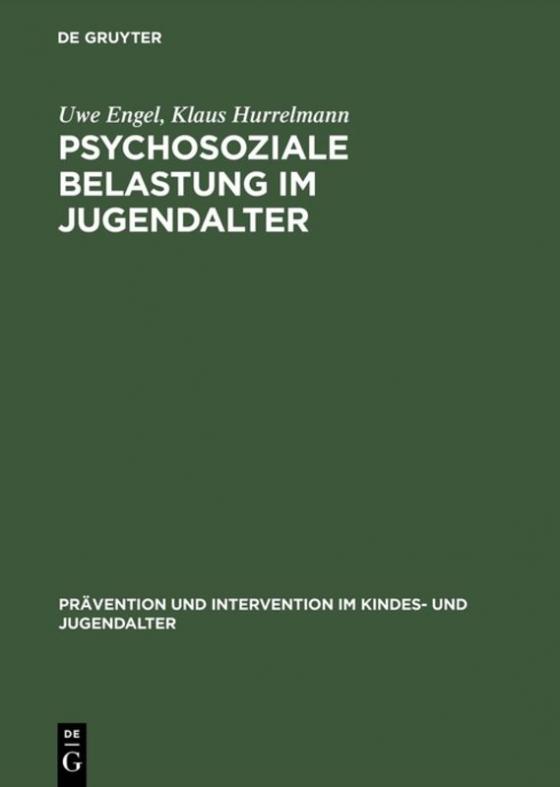 Cover-Bild Psychosoziale Belastung im Jugendalter