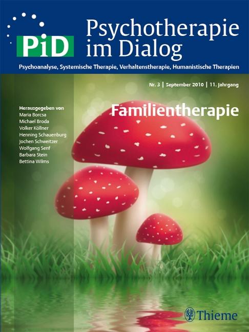 Cover-Bild Psychotherapie im Dialog - Familientherapie