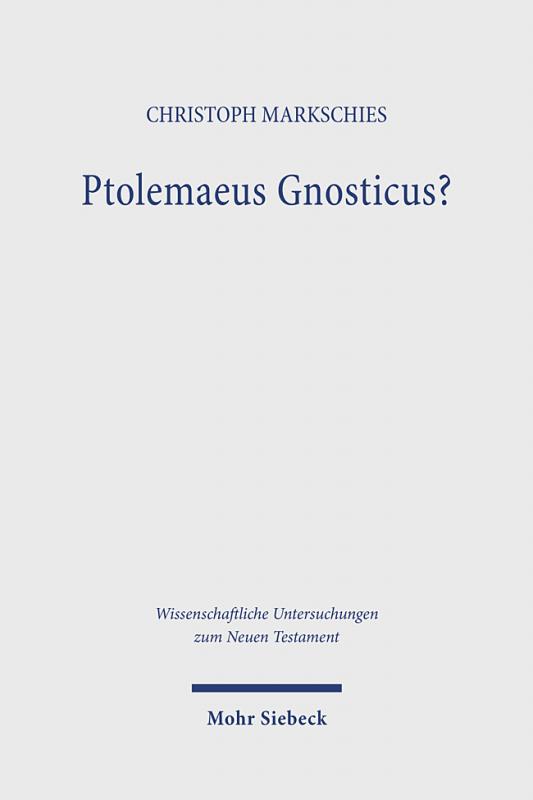 Cover-Bild Ptolemaeus Gnosticus?