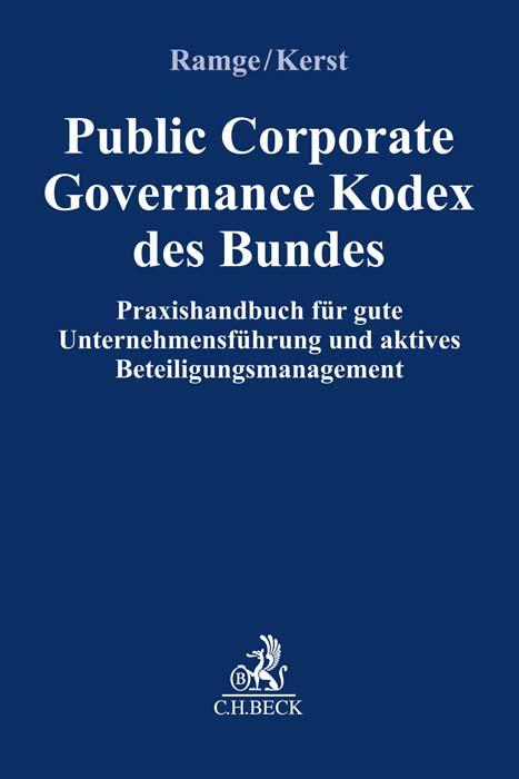 Cover-Bild Public Corporate Governance Kodex des Bundes