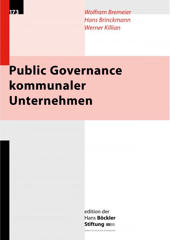 Cover-Bild Public Governance kommunaler Unternehmen