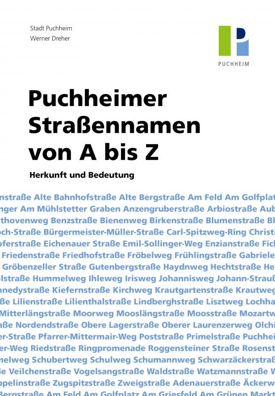 Cover-Bild Puchheimer Straßennamen von A bis Z