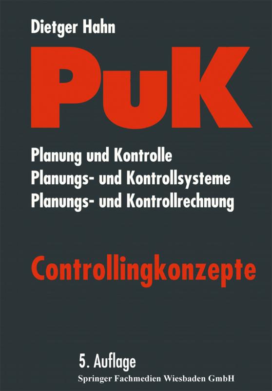 Cover-Bild PuK - Controllingkonzepte