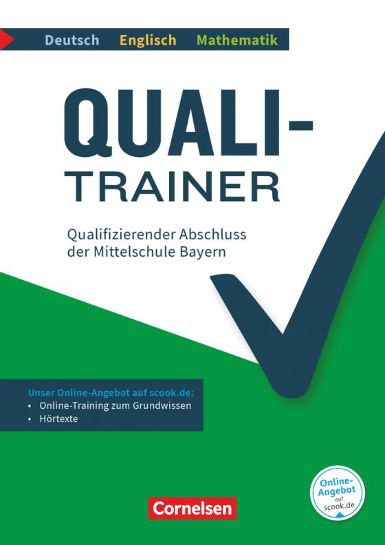Cover-Bild Quali-Trainer Deutsch/Englisch/Mathematik - Bayern - 9. Jahrgangsstufe
