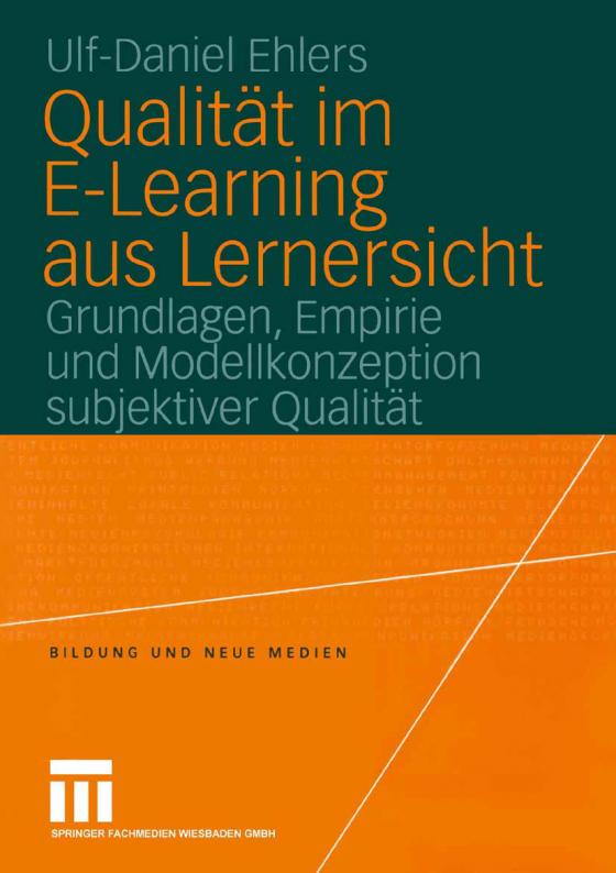 Cover-Bild Qualität im E-Learning aus Lernersicht