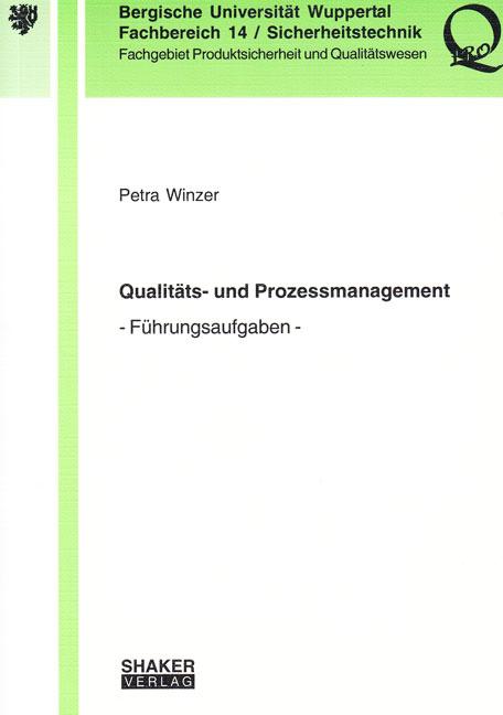 Cover-Bild Qualitäts- und Prozessmanagement