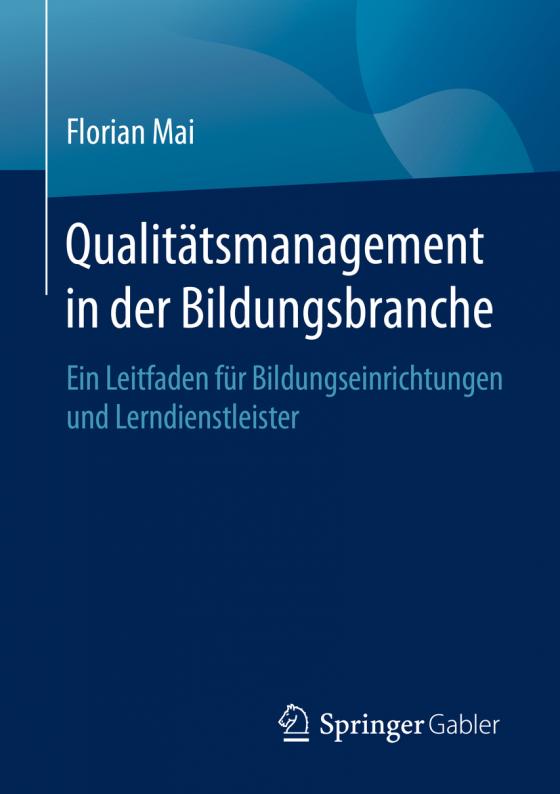Cover-Bild Qualitätsmanagement in der Bildungsbranche
