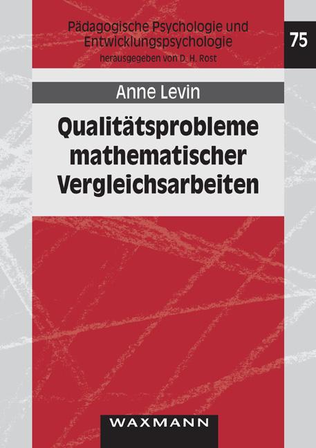 Cover-Bild Qualitätsprobleme mathematischer Vergleichsarbeiten