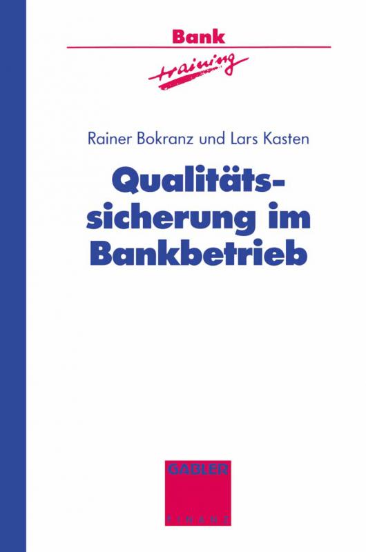 Cover-Bild Qualitätssicherung im Bankbetrieb