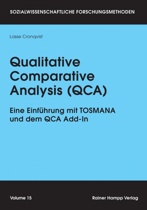 Cover-Bild Qualitative Comparative Analysis (QCA)