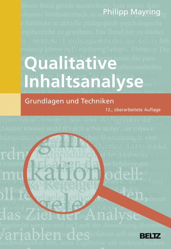 Cover-Bild Qualitative Inhaltsanalyse