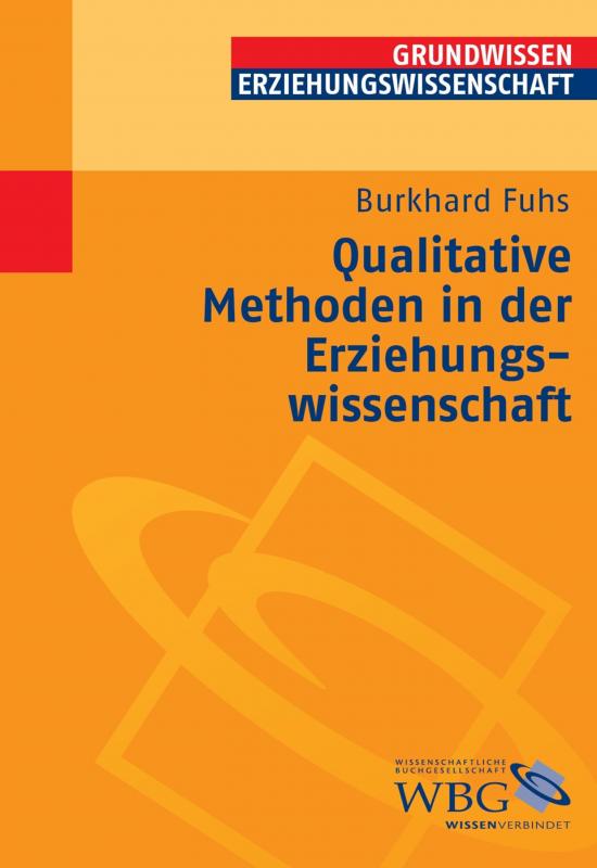Cover-Bild Qualitative Methoden in der Erziehungswissenschaft
