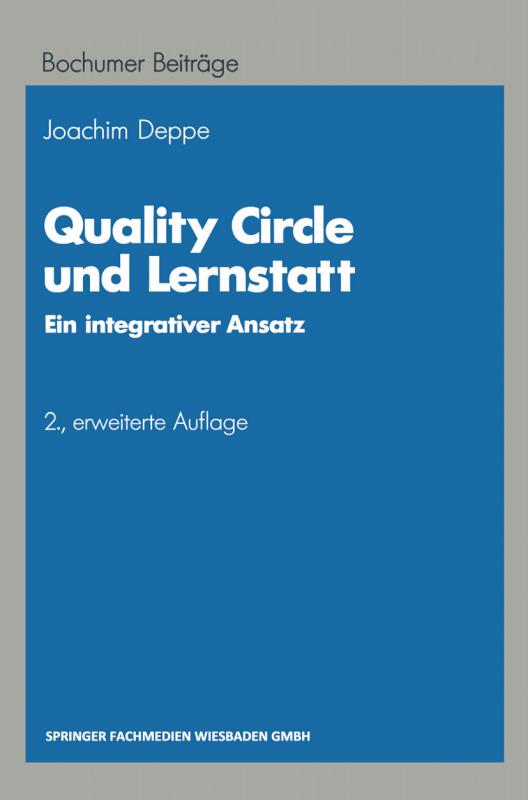 Cover-Bild Quality Circle und Lernstatt