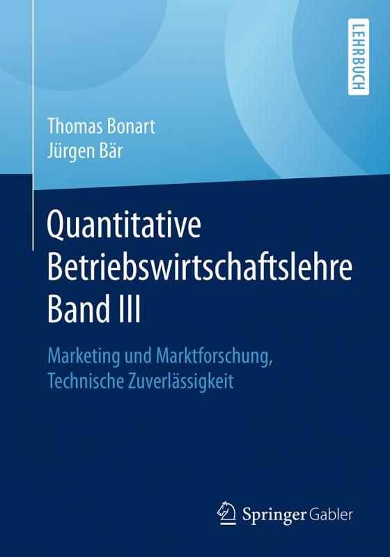 Cover-Bild Quantitative Betriebswirtschaftslehre Band III