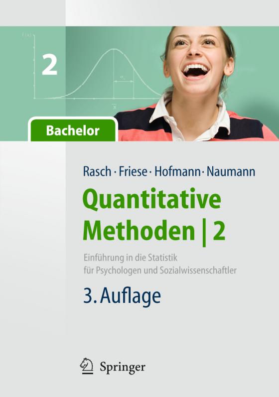 Cover-Bild Quantitative Methoden 2. Einführung in die Statistik für Psychologen und Sozialwissenschaftler