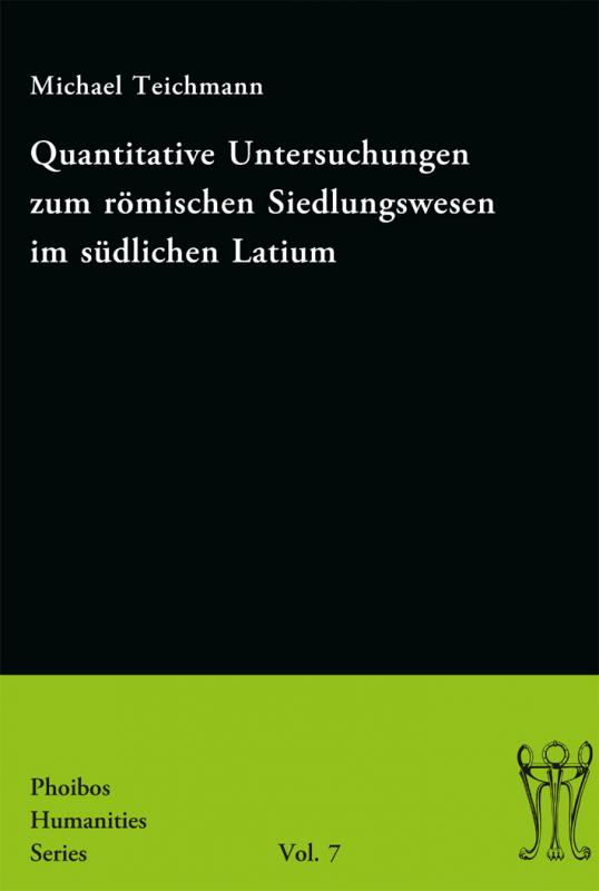 Cover-Bild Quantitative Untersuchungen zum römischen Siedlungswesen im südlichen Latium